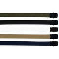 Jumbo 54" Military Color Web Belt w/Black Buckle